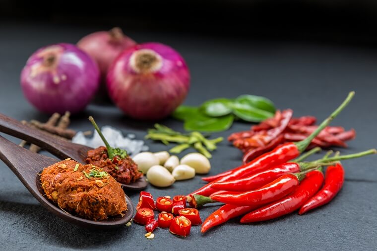 Ingredients Thai curry
